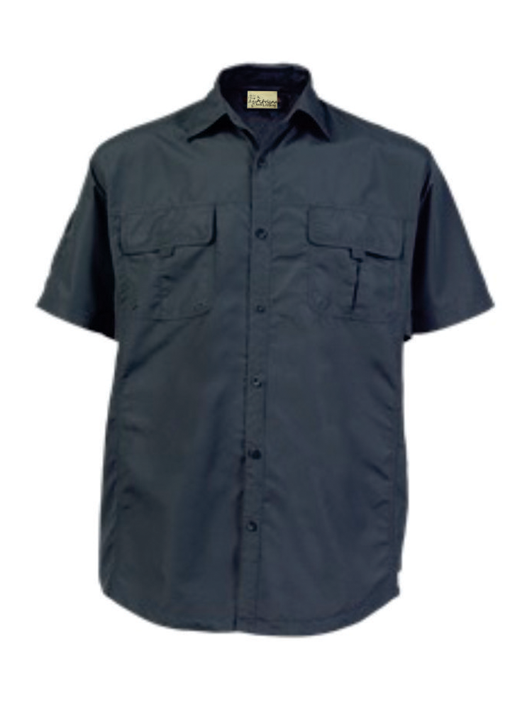 Men's Nylon Lightweight Easy Care Shirt: Short Sleeve