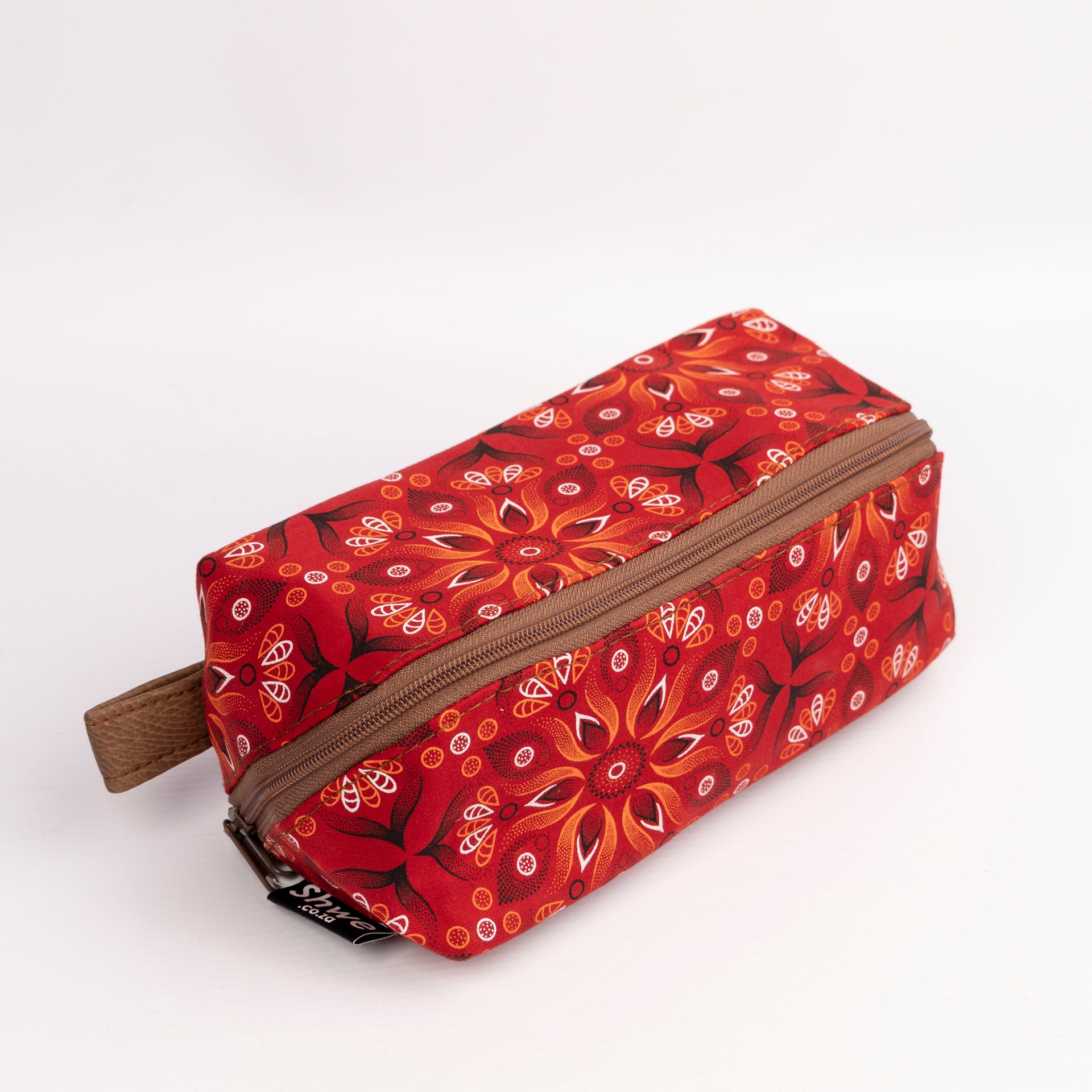 Unisex Shwe Zip Down Toiletry Bag