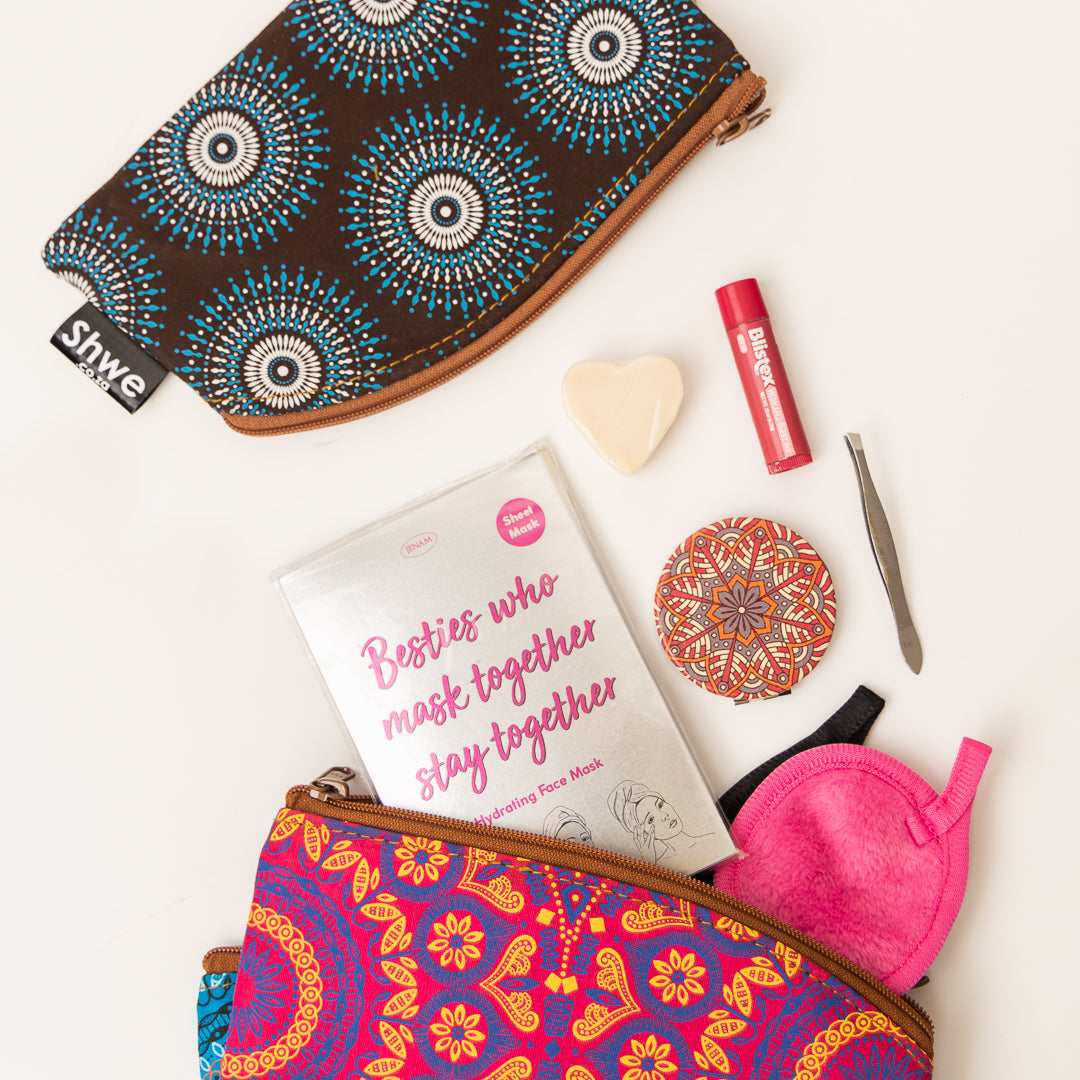 Unisex Shwe Cosmetic Pouch